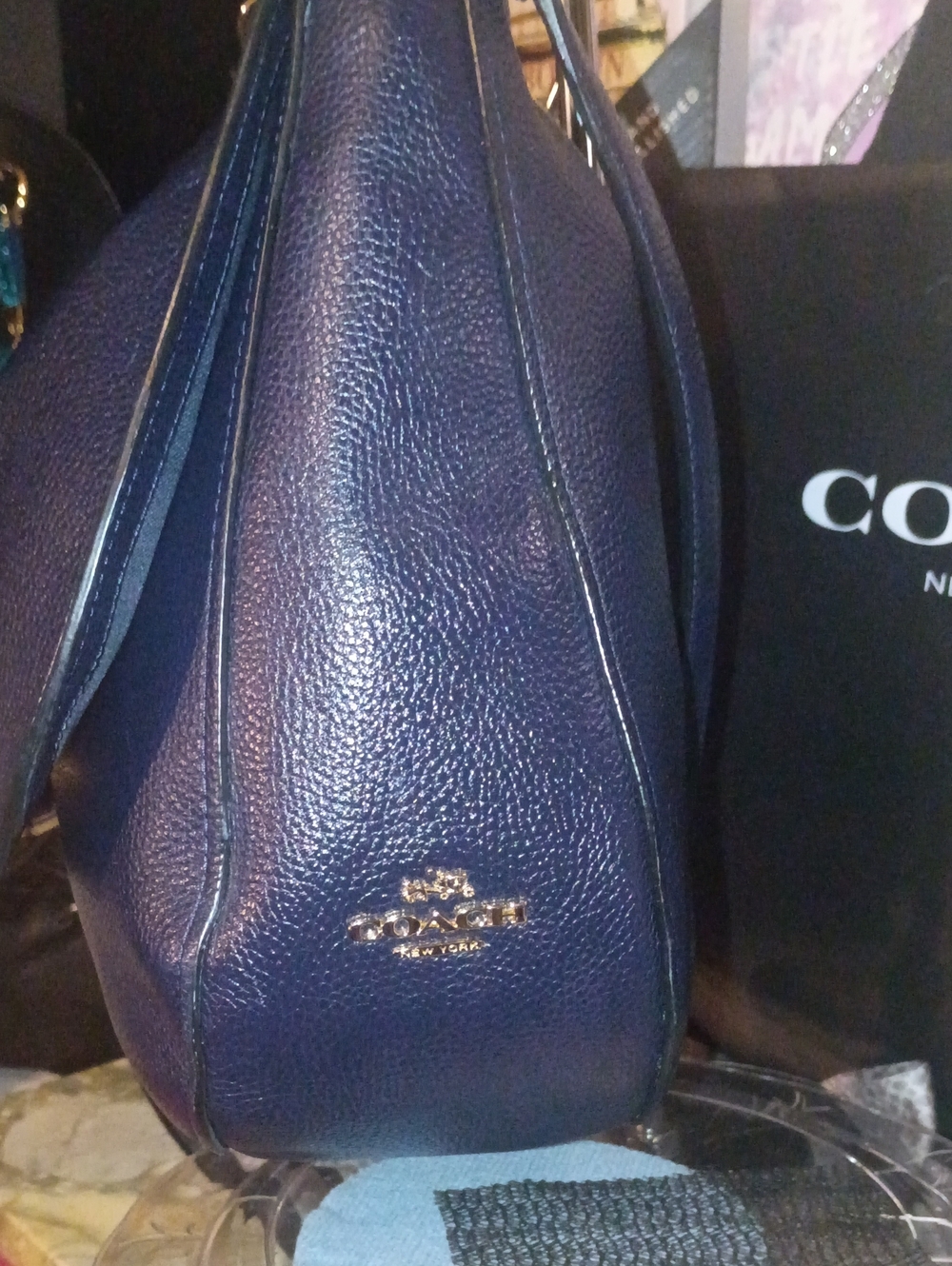 Coach Turn Lock Hobo Bag - Picture 8 of 15